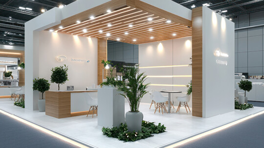 Sustainable exhibition booth